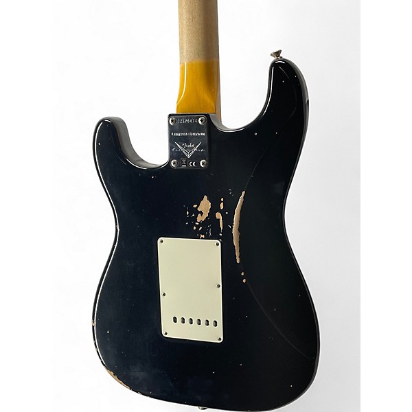 Used Fender Custom Shop LTD 67 HSS Strat Black Solid Body Electric Guitar