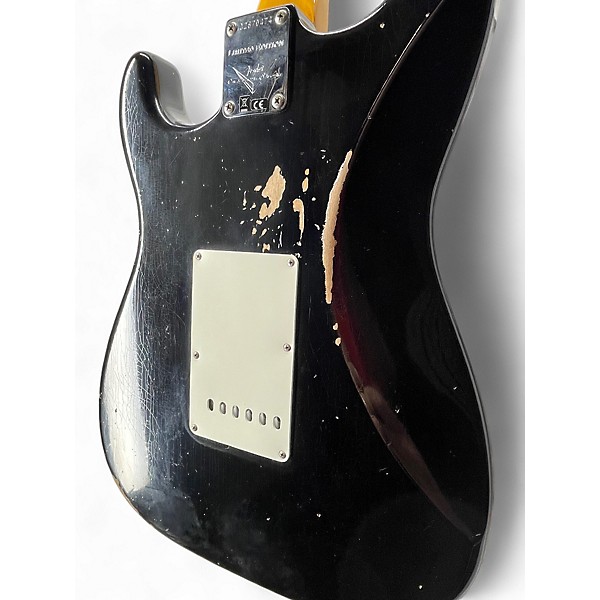 Used Fender Custom Shop LTD 67 HSS Strat Black Solid Body Electric Guitar
