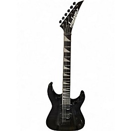 Used Jackson js20 Trans Black Solid Body Electric Guitar