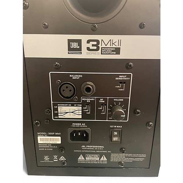 Used JBL 305P MKII Powered Monitor