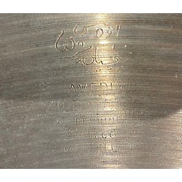 Used Zildjian 14in CRASH Cymbal