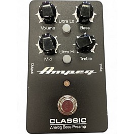 Used Ampeg Classic Analog Bass Preamp Bass Effect Pedal