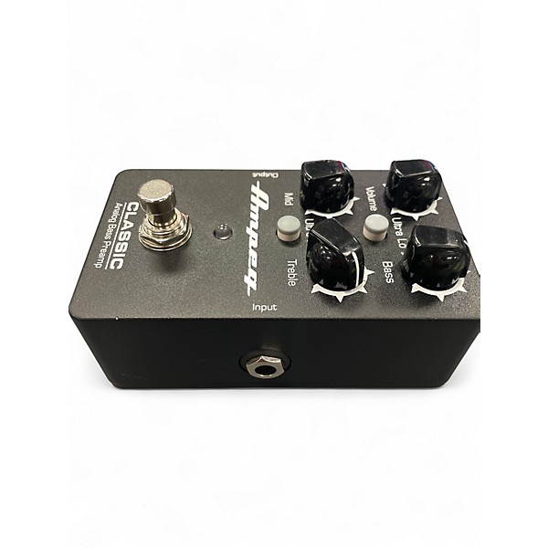 Used Ampeg Classic Analog Bass Preamp Bass Effect Pedal