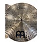 Used MEINL 14in Byzance Dark Hi Hat Pair Cymbal