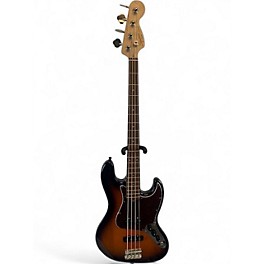 Used Squier Contemporary Jazz Bass 2 Color Sunburst Electric Bass Guitar