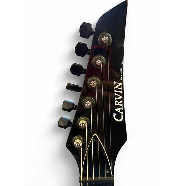 Used Carvin Ultra V Dark Blue Solid Body Electric Guitar