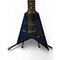 Used Carvin Ultra V Dark Blue Solid Body Electric Guitar