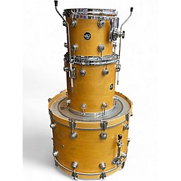Vintage 1980s DW 3 Piece Collector's Series Natural Drum Kit