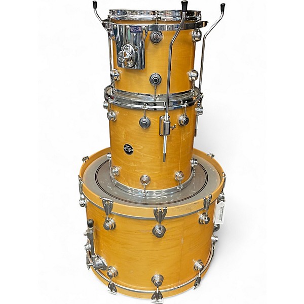 Vintage 1980s DW 3 Piece Collector's Series Natural Drum Kit