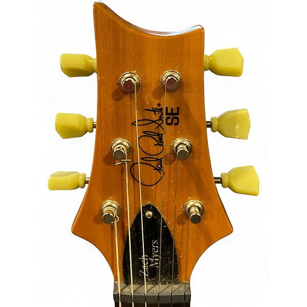 Used PRS Zach Myers Signature SE green Solid Body Electric Guitar