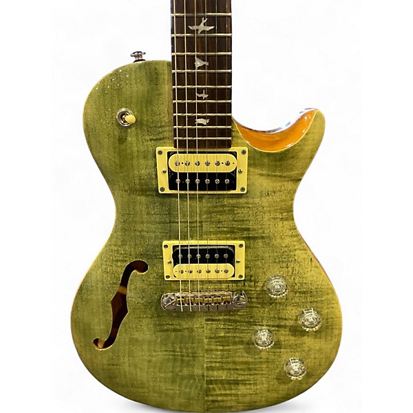 Used PRS Zach Myers Signature SE green Solid Body Electric Guitar
