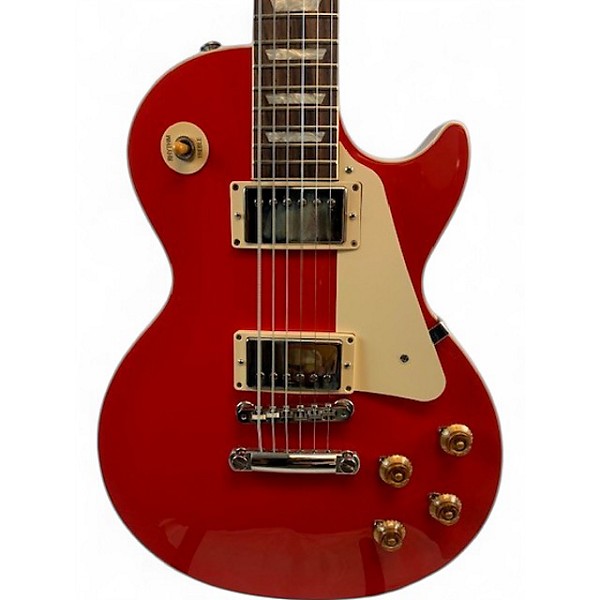Used Gibson Les Paul Standard 1950S Neck Red Solid Body Electric Guitar