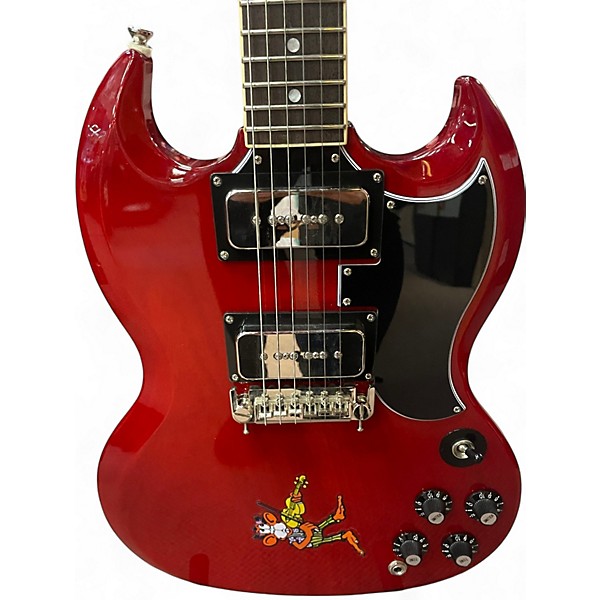 Used Epiphone Tony Iommi SG Custom Cherry Solid Body Electric Guitar