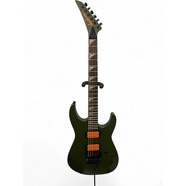 Used Jackson X Series Dinky DK2XR Limited-Edition Army Drab Solid Body Electric Guitar
