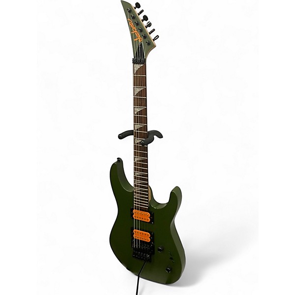 Used Jackson X Series Dinky DK2XR Limited-Edition Army Drab Solid Body Electric Guitar