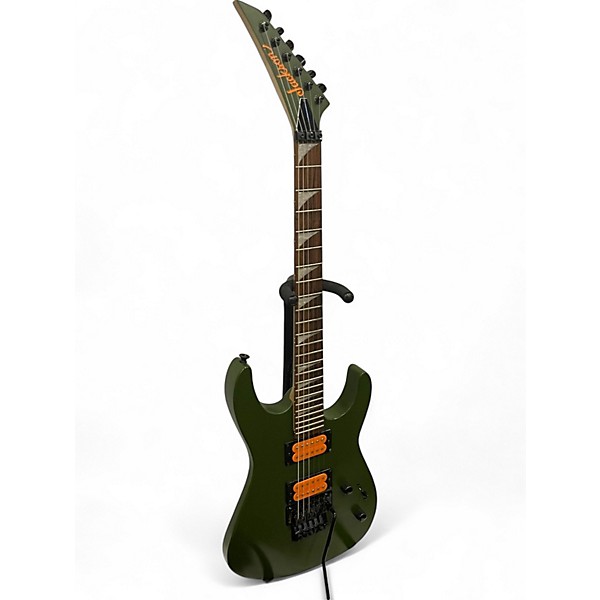 Used Jackson X Series Dinky DK2XR Limited-Edition Army Drab Solid Body Electric Guitar