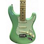 Used 2021 Fender Player Stratocaster Surf Green Solid Body Electric Guitar thumbnail