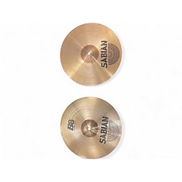 Used SABIAN 14in B8 Hi Hat Pair Cymbal