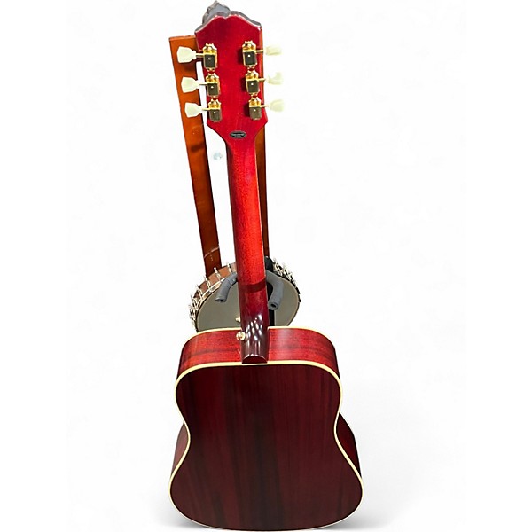 Used Epiphone HUMMINGBIRD INSPIRED BY GIBSON SUNBURST Acoustic Electric Guitar