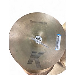 Used Zildjian 13in K Mastersound Hi Hats Pair Cymbal