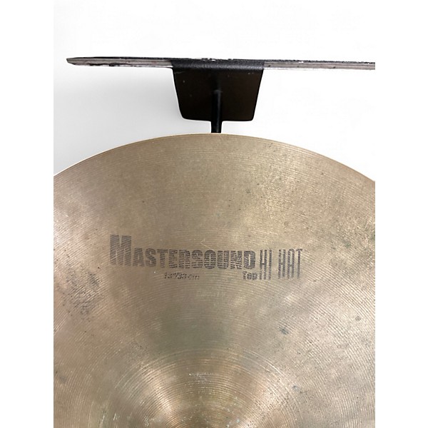 Used Zildjian 13in K Mastersound Hi Hats Pair Cymbal