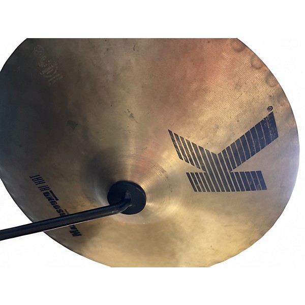Used Zildjian 13in K Mastersound Hi Hats Pair Cymbal