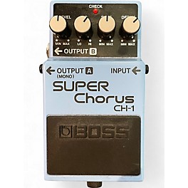 Used BOSS CH1 Super Chorus Effect Pedal