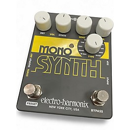 Used Electro-Harmonix Guitar Mono Synth Effect Pedal
