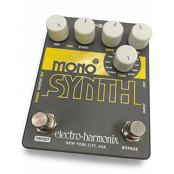 Used Electro-Harmonix Guitar Mono Synth Effect Pedal