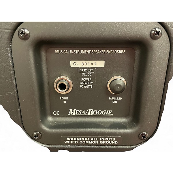 Used MESA/Boogie Thiele 1x12 90W 8Ohm Guitar Cabinet