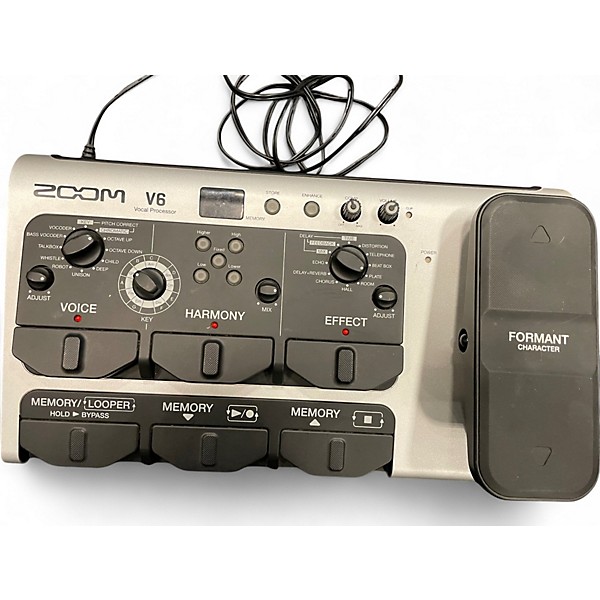 Used Zoom v6 Vocal Processor
