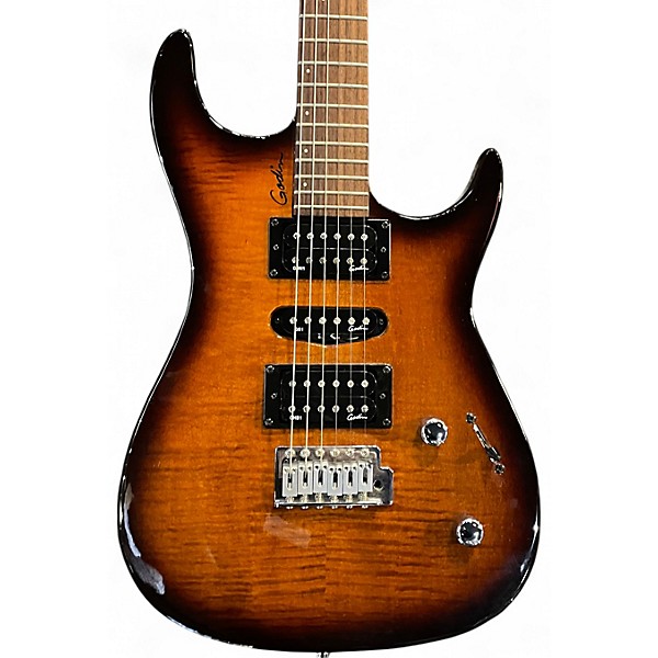 Used Godin FREEWAY CLASSIC Brown Sunburst Solid Body Electric Guitar