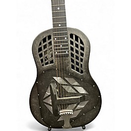 Used National NRP BLACKRUST TRICONE BLACKRUST Resonator Guitar