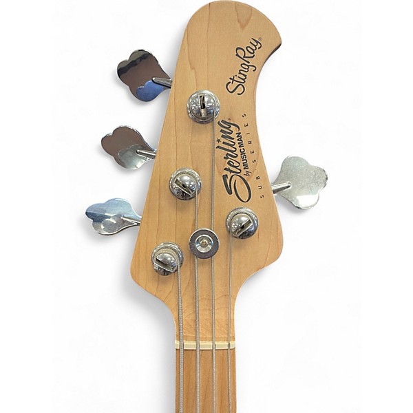 Used Sterling by Music Man Ray4 Black Electric Bass Guitar