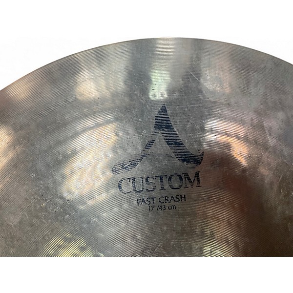Used Zildjian 14in A Custom Fast Crash Cymbal