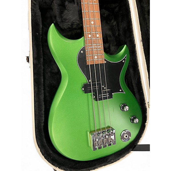 Used Reverend wattplower Emerald Green Electric Bass Guitar