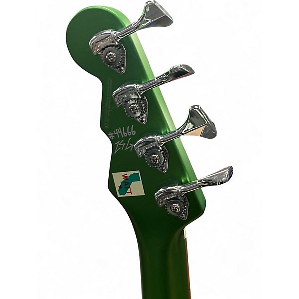 Used Reverend wattplower Emerald Green Electric Bass Guitar