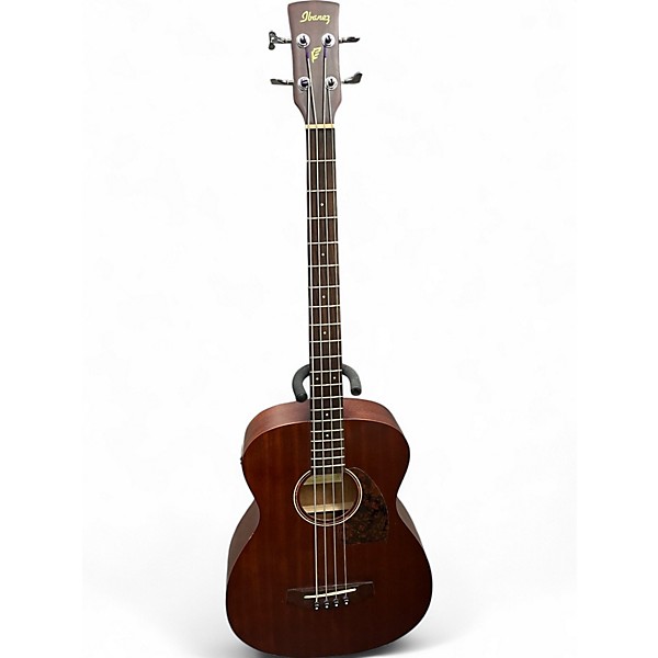 Used Ibanez PCBE12MH  Mahogany Acoustic Bass Guitar