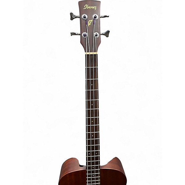 Used Ibanez PCBE12MH  Mahogany Acoustic Bass Guitar
