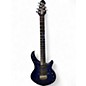 Used 2017 Ernie Ball Music Man MAJESTY MONARCHY IMPERIAL BLUE Solid Body Electric Guitar thumbnail