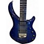 Used 2017 Ernie Ball Music Man MAJESTY MONARCHY IMPERIAL BLUE Solid Body Electric Guitar