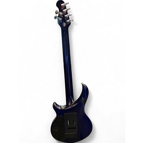 Used 2017 Ernie Ball Music Man MAJESTY MONARCHY IMPERIAL BLUE Solid Body Electric Guitar