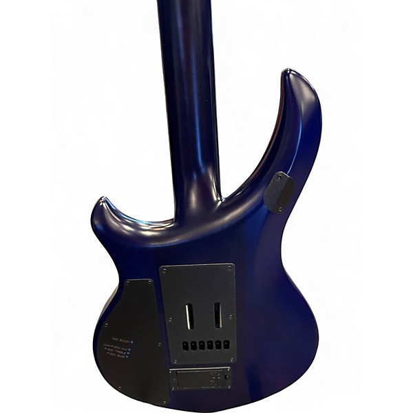 Used 2017 Ernie Ball Music Man MAJESTY MONARCHY IMPERIAL BLUE Solid Body Electric Guitar