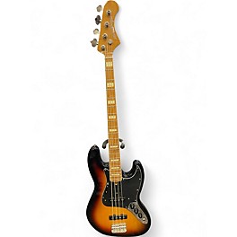 Used Modern Vintage MVJ4-66 3 Color Sunburst Electric Bass Guitar