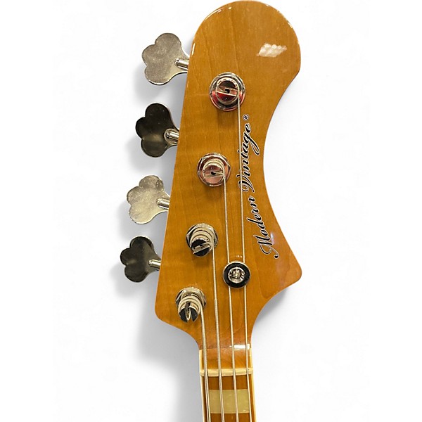Used Modern Vintage MVJ4-66 3 Color Sunburst Electric Bass Guitar