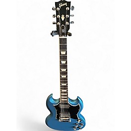Used 2021 Gibson SG Standard Blue Solid Body Electric Guitar