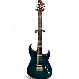 Used Greg Bennett Design by Samick IC20 Interceptor Trans Blue Solid Body Electric Guitar