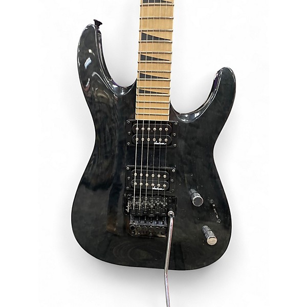 Used Jackson JS32Q Trans Gray Solid Body Electric Guitar