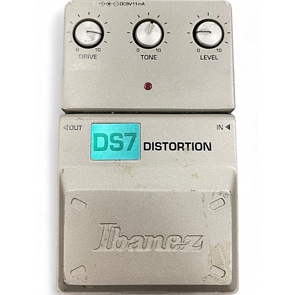 Used Ibanez DS7 DISTORTION Effect Pedal