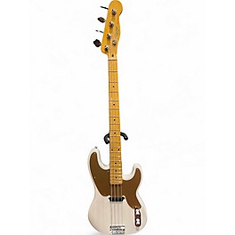 Used Squier classic vibe 50'S PRECISION BASS Antique White Electric Bass Guitar